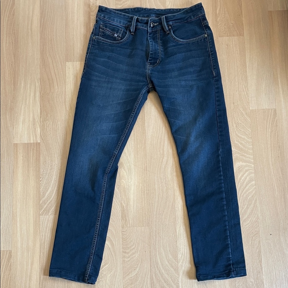 Diesel Dark Blue Slim Straight Men's Jeans